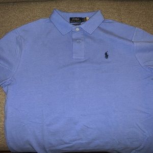 Polo Ralph Lauren Light Blue or Powder Blue. Worn once. Job changed.